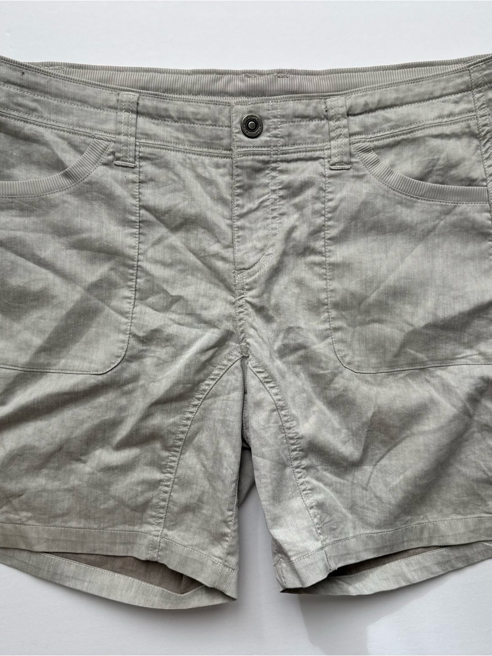 KÜHL Outdoor Casual Hiking Linen Blend Minimalist Lightweight Shorts